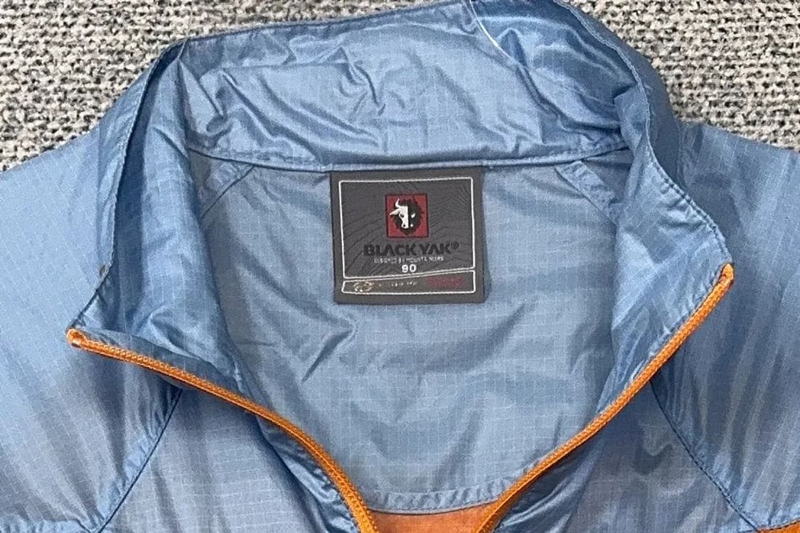 블랙야크 라이트 블루 패턴 여성 기능성 바람막이 90 상품이미지5