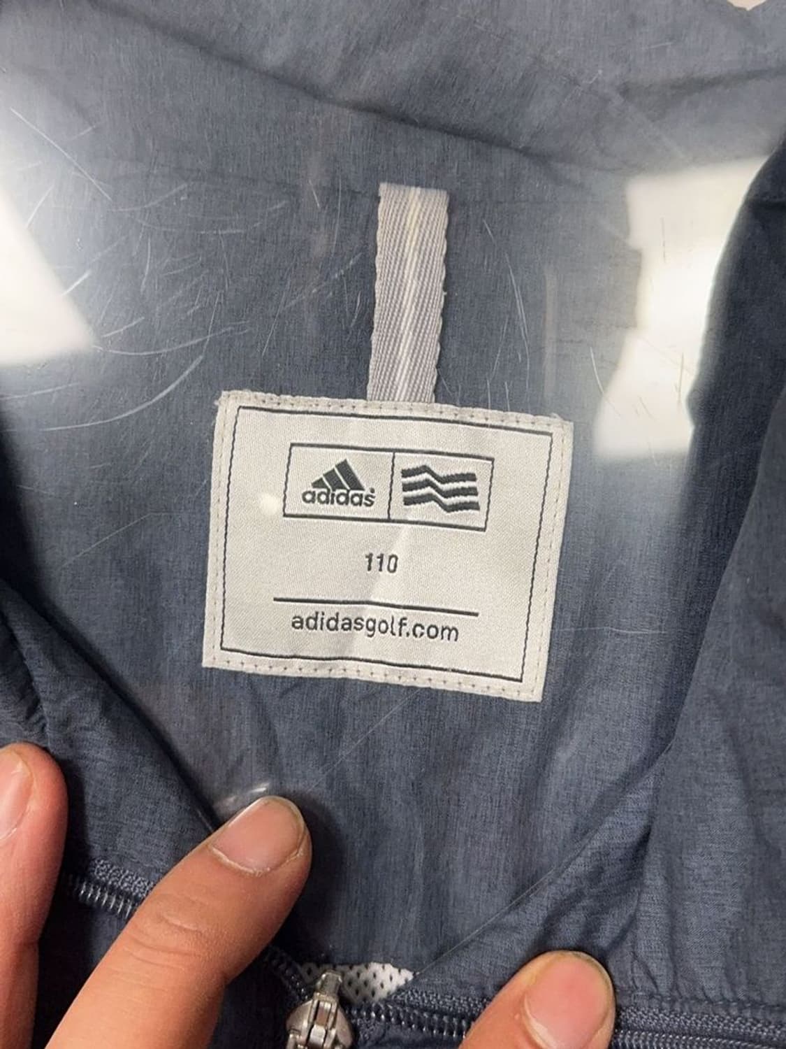 아디다스 네이비 기능성 바람막이 110 상품이미지7