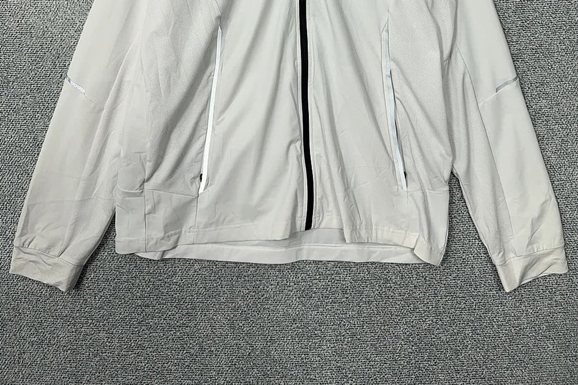 리복 화이트 오버 사이즈 기능성 집업 2XL 상품이미지4