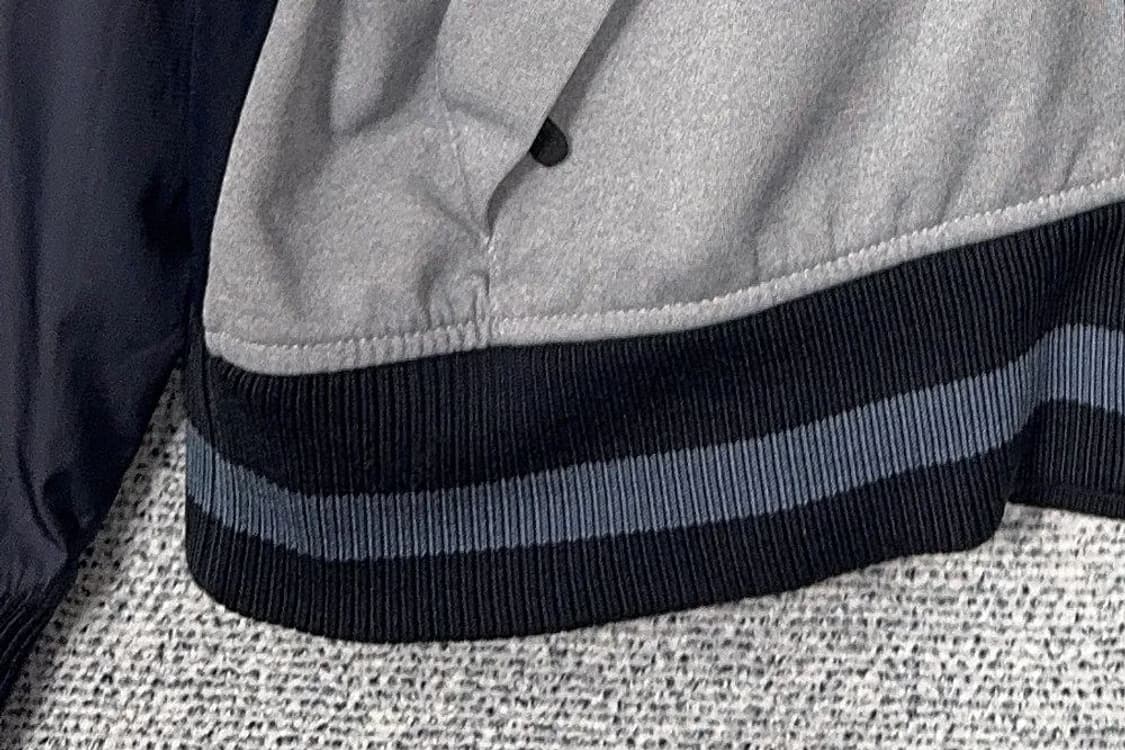 해지스 라이트 그레이 골프 기능성 집업 110 상품이미지7