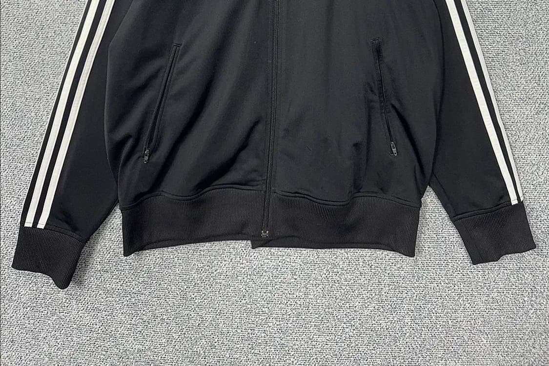 아디다스 검흰 파이어버드 오버핏 트랙탑 집업 져지 XL 상품이미지4
