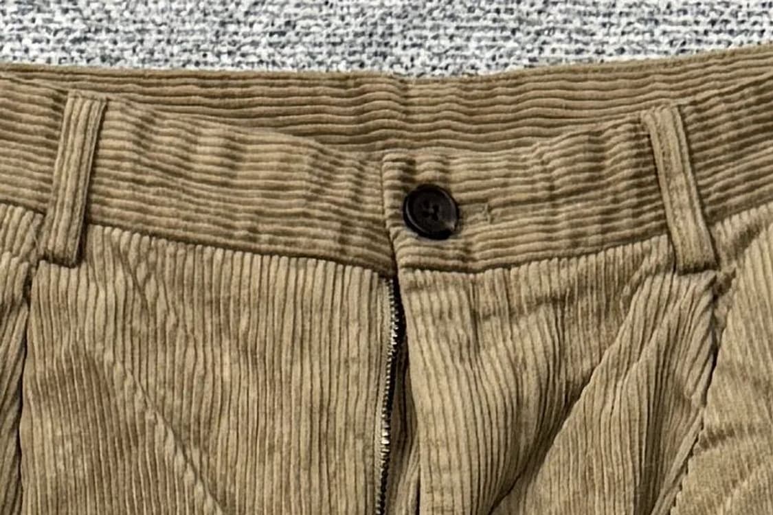 무신사스탠다드 베이지 오버 와이드 코듀로이 팬츠 30 상품이미지6