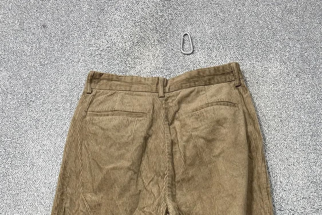 무신사스탠다드 베이지 오버 와이드 코듀로이 팬츠 30 상품이미지8