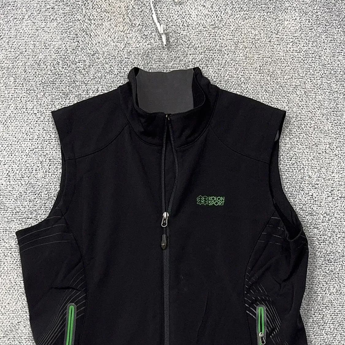 코오롱 블랙 후리스 조끼 100 상품이미지3