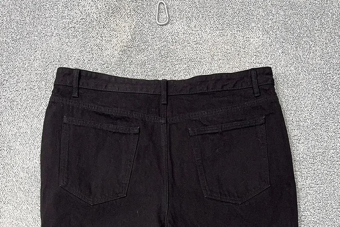 무신사스탠다드 블랙 데님팬츠 38 상품이미지6