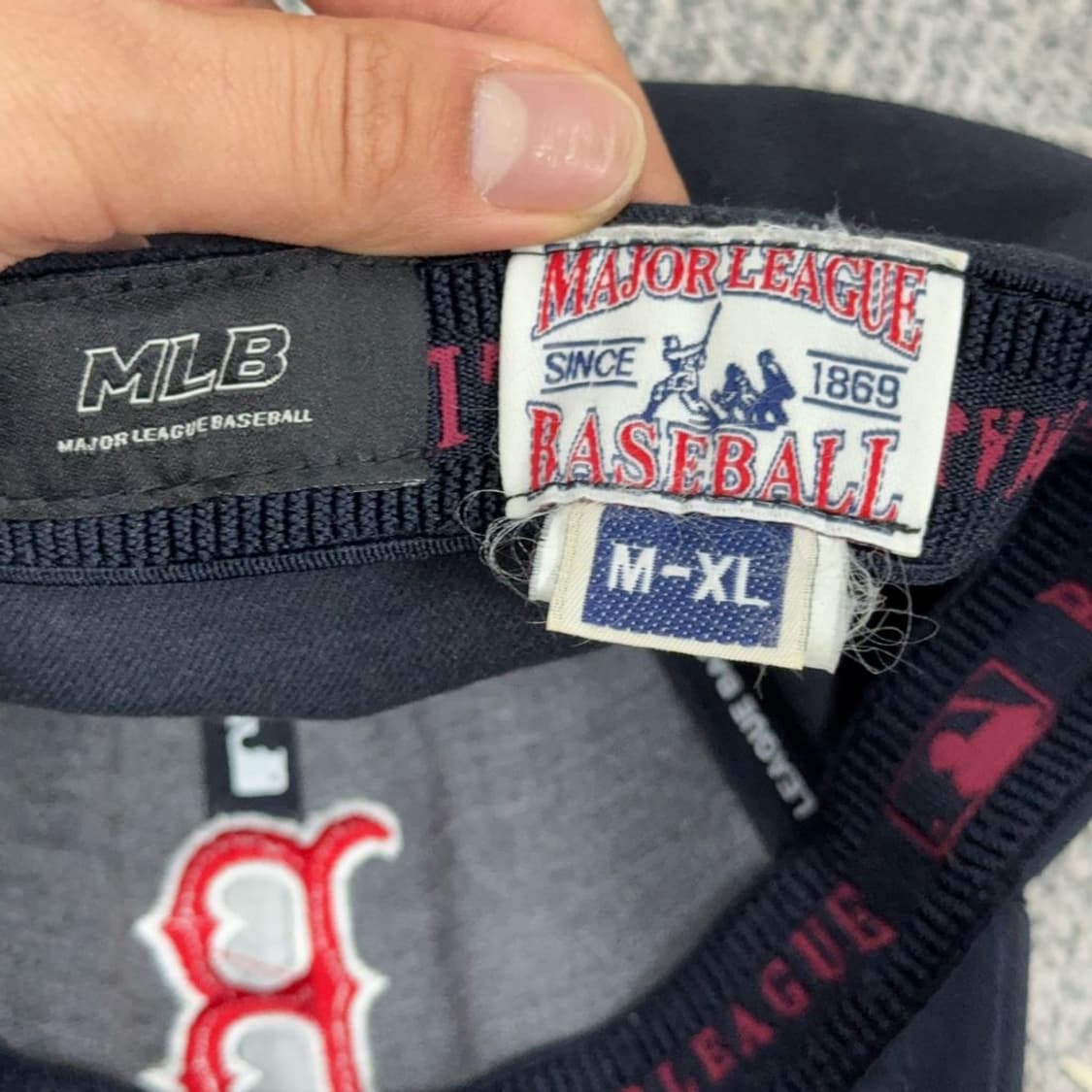 엠엘비 보스턴 네이비 볼캡 M-XL 상품이미지6