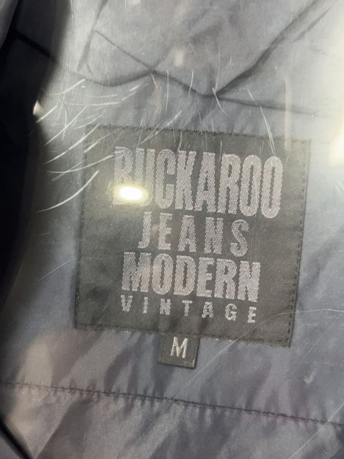 버커루 남성 빈티지 나일론 자켓 M 상품이미지7