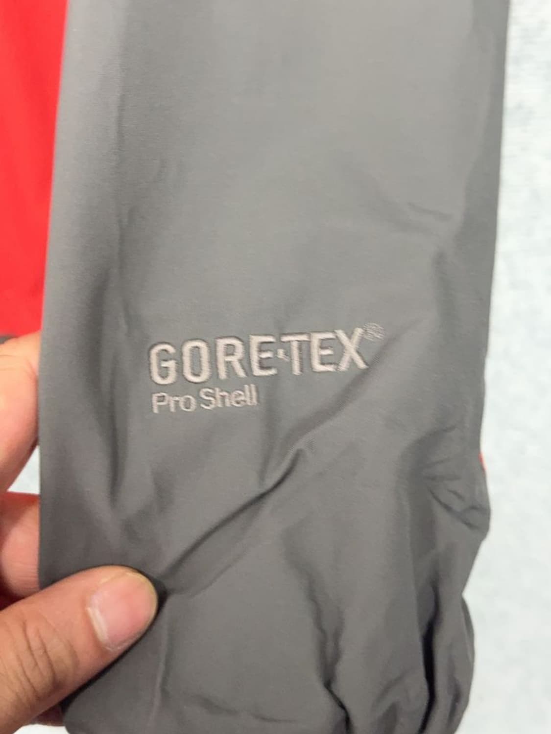 콜롬비아 레드 고어텍스 기능성 바람막이 M 상품이미지7