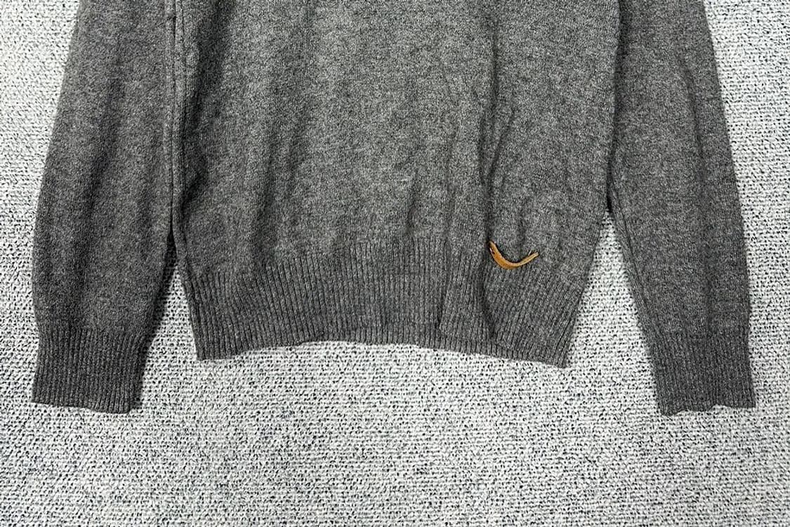 티니위니 그레이 브이넥 울 니트 UXS 상품이미지4