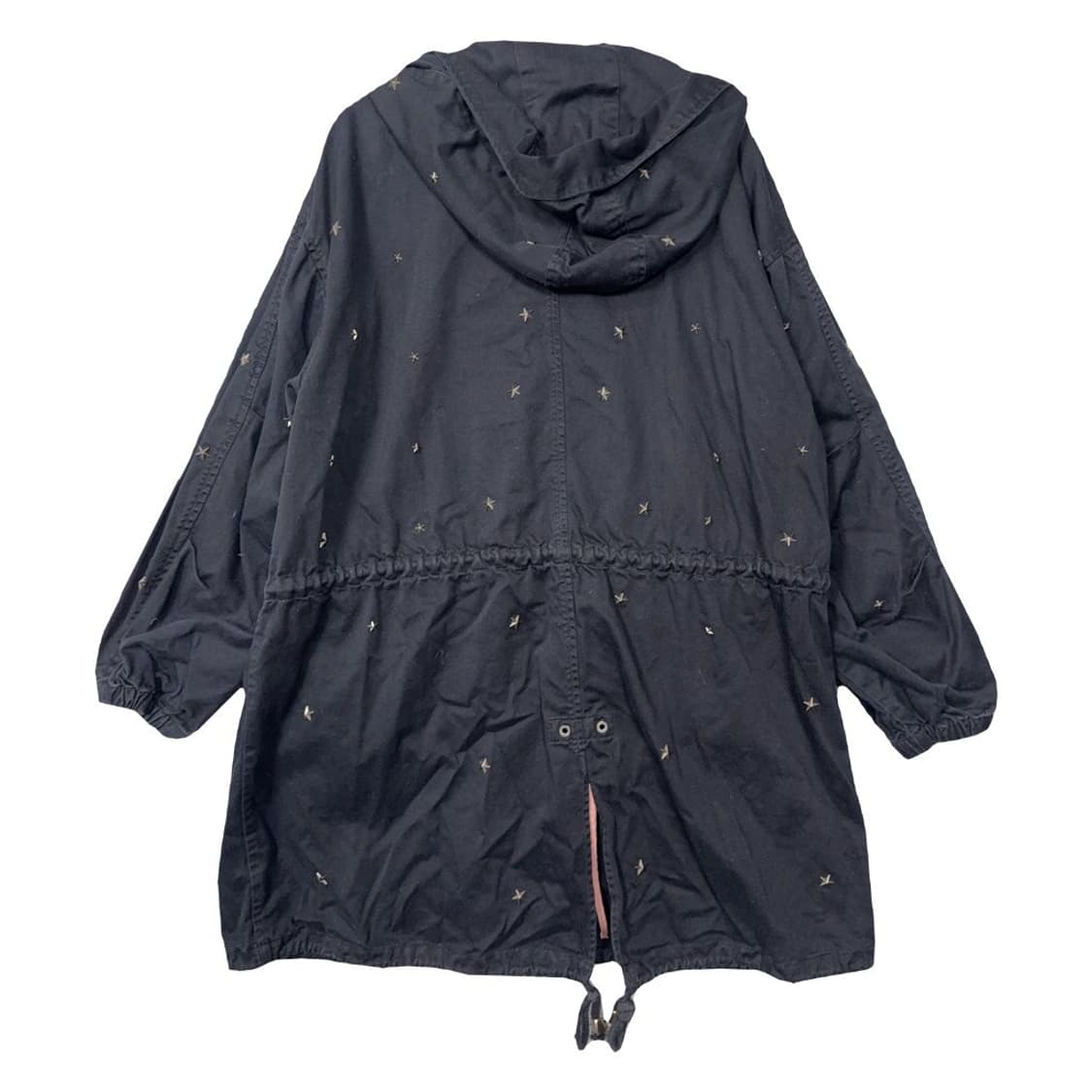 쥬씨쥬디 네이비 빈티지 피쉬테일 야상 코트 XS 상품이미지2