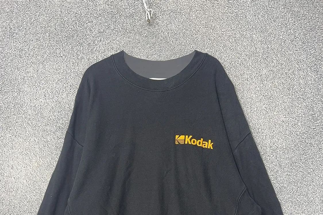 코닥 블랙 오버핏 맨투맨 L (100) 상품이미지3