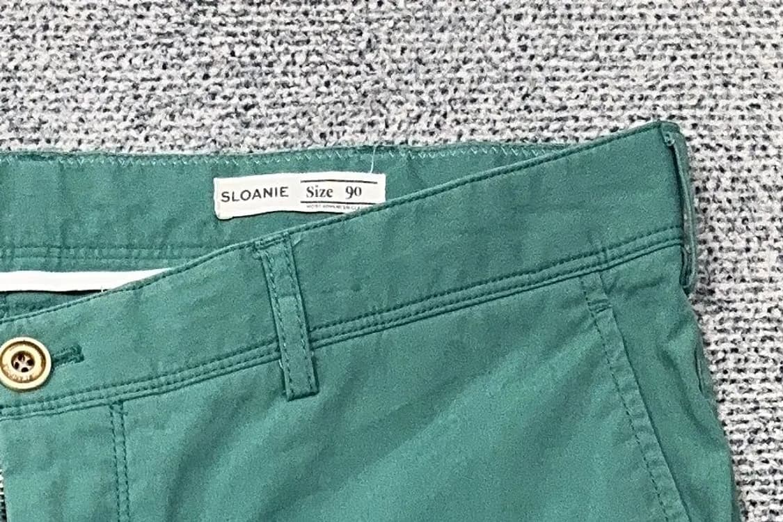 빈폴 민트 그린 남성 캐주얼 면바지 90 상품이미지7