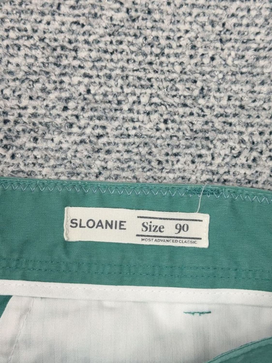 빈폴 민트 그린 남성 캐주얼 면바지 90 상품이미지9