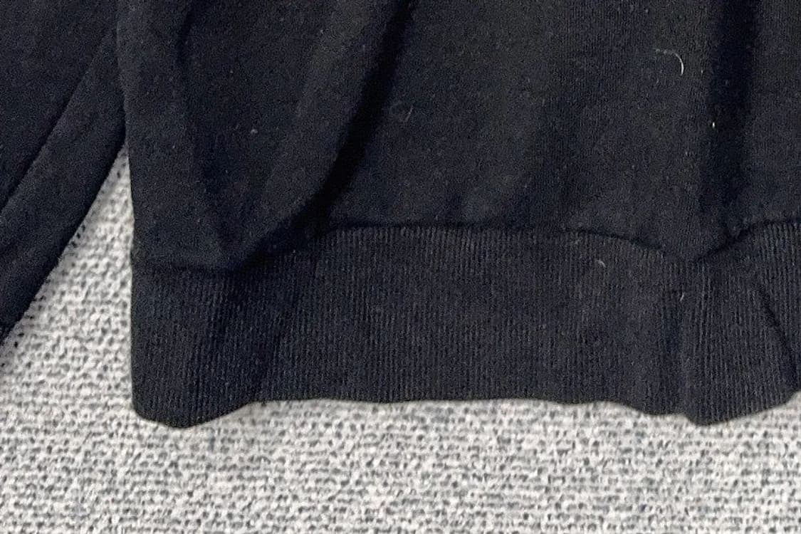 리복 블랙 로고 맨투맨 XL 상품이미지7