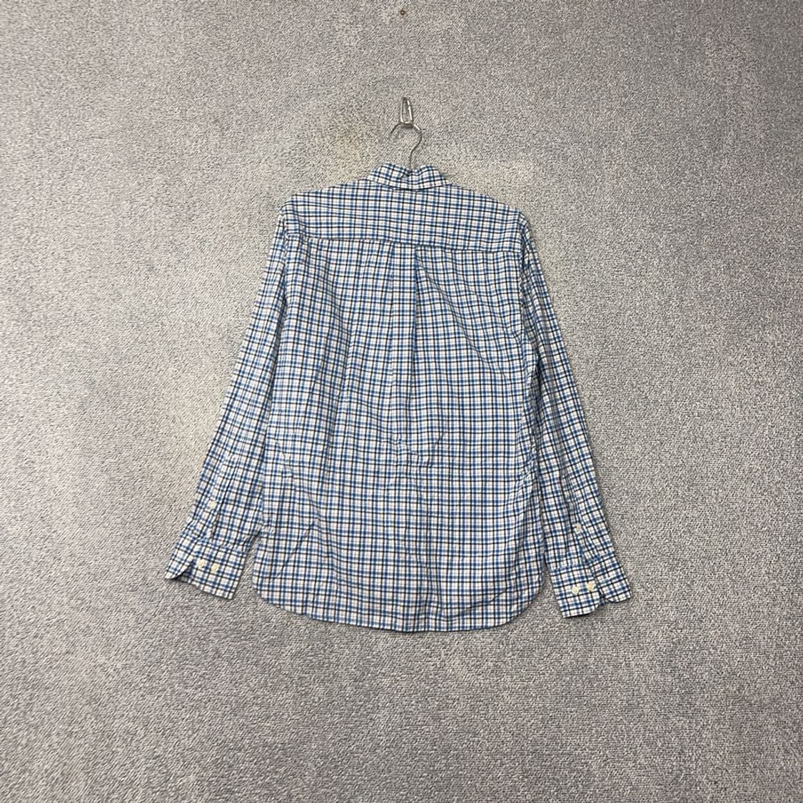 타미힐피거 체크 블루 셔츠 S/P 상품이미지2