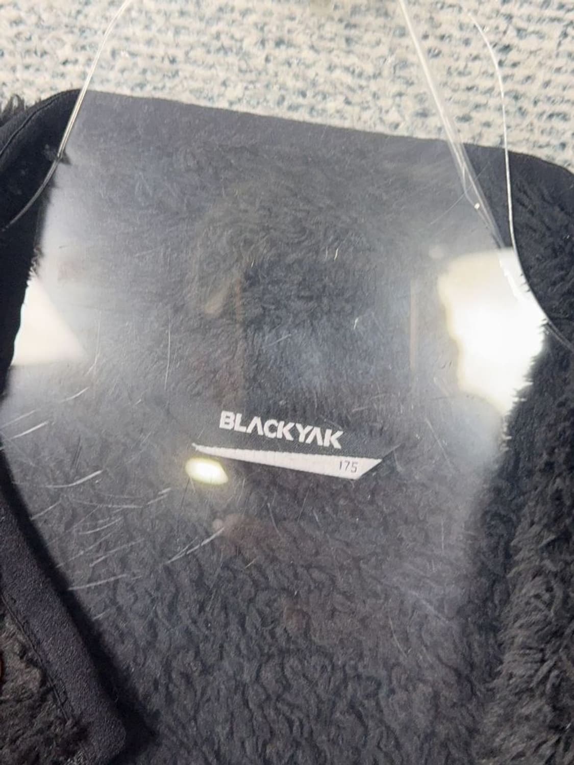 블랙야크 블랙 로고 후리스 90-95 상품이미지7