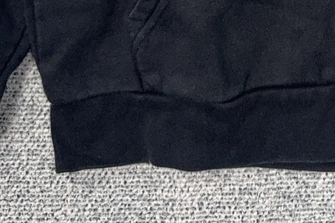 아디다스 블랙 불꽃 삼선 후드티 M 상품이미지6