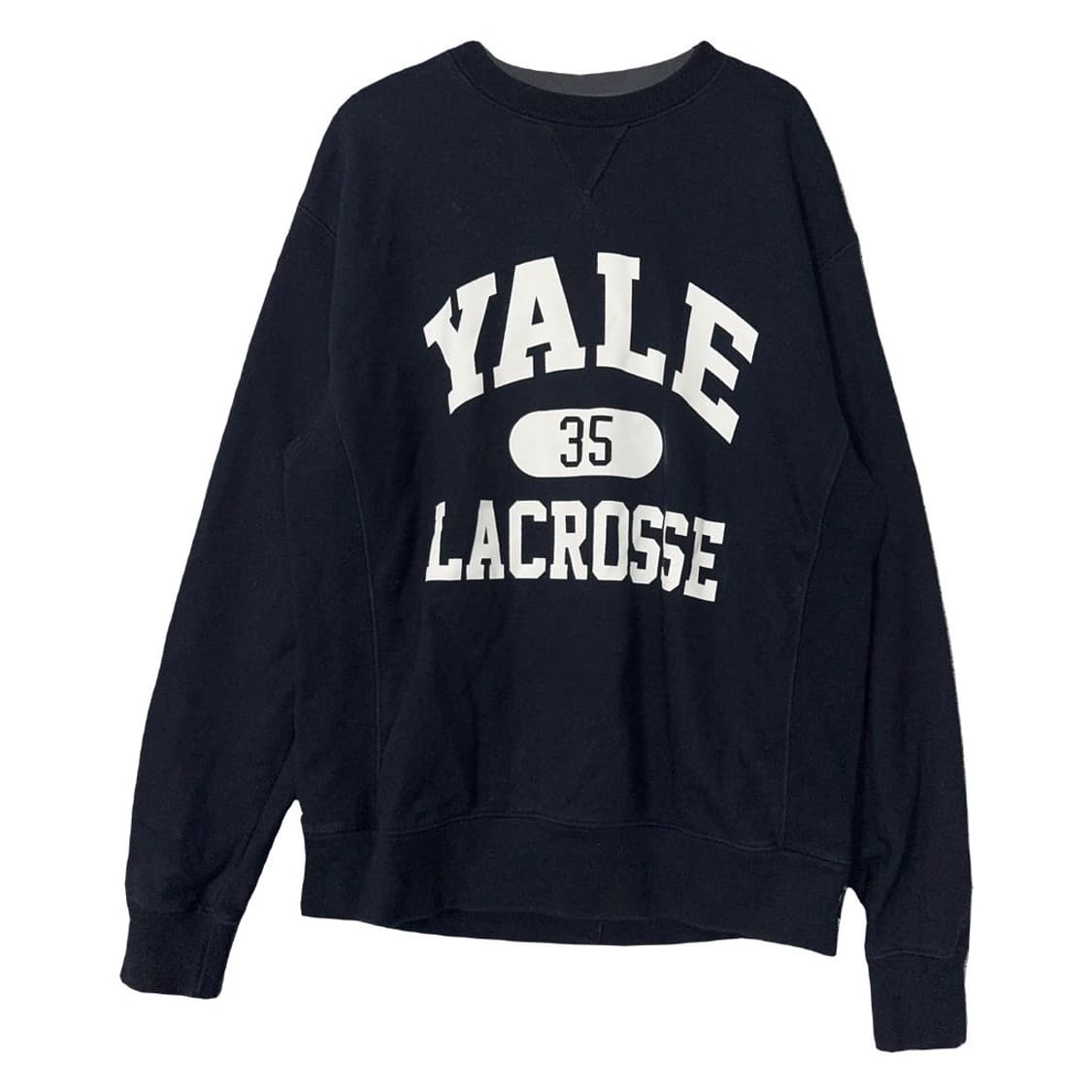 예일 프린팅 네이비 맨투맨 SMALL 상품이미지1