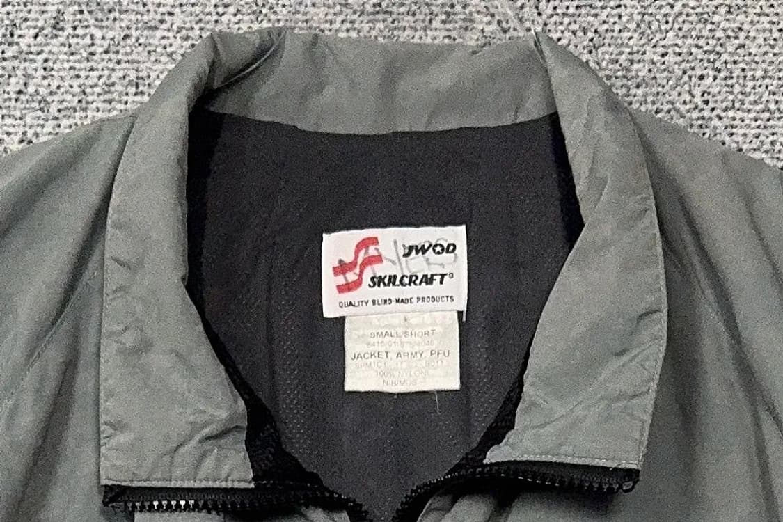 SKILCRAFT 미군 OG 바람막이 윈드자켓 S 상품이미지5