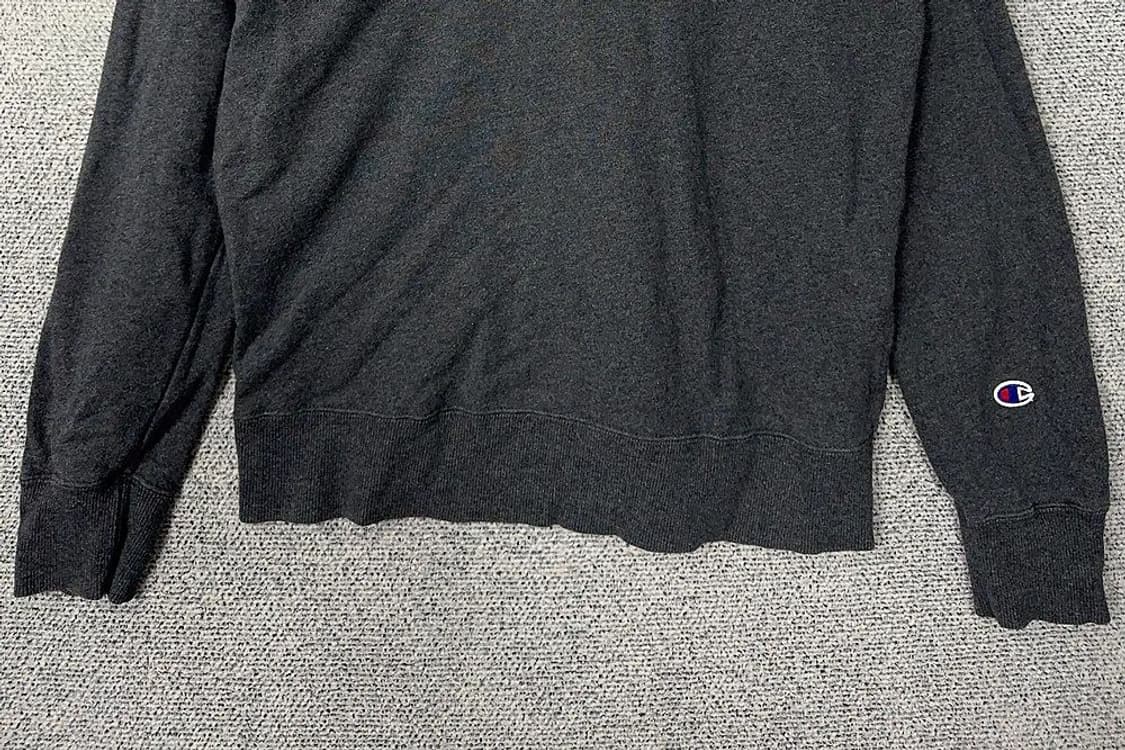 챔피온 그레이 로고 오버핏 맨투맨 XL 상품이미지4