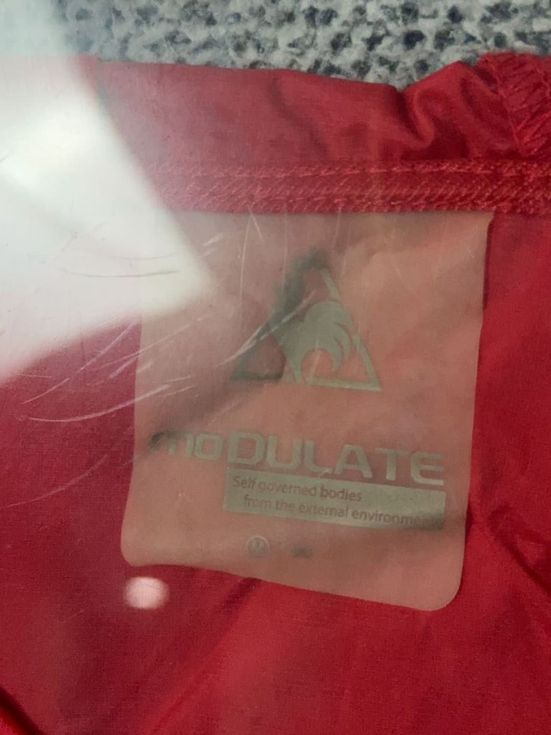 르꼬끄 스포츠 레드 로고 프린팅 후드 바람막이 90(M) 상품이미지8