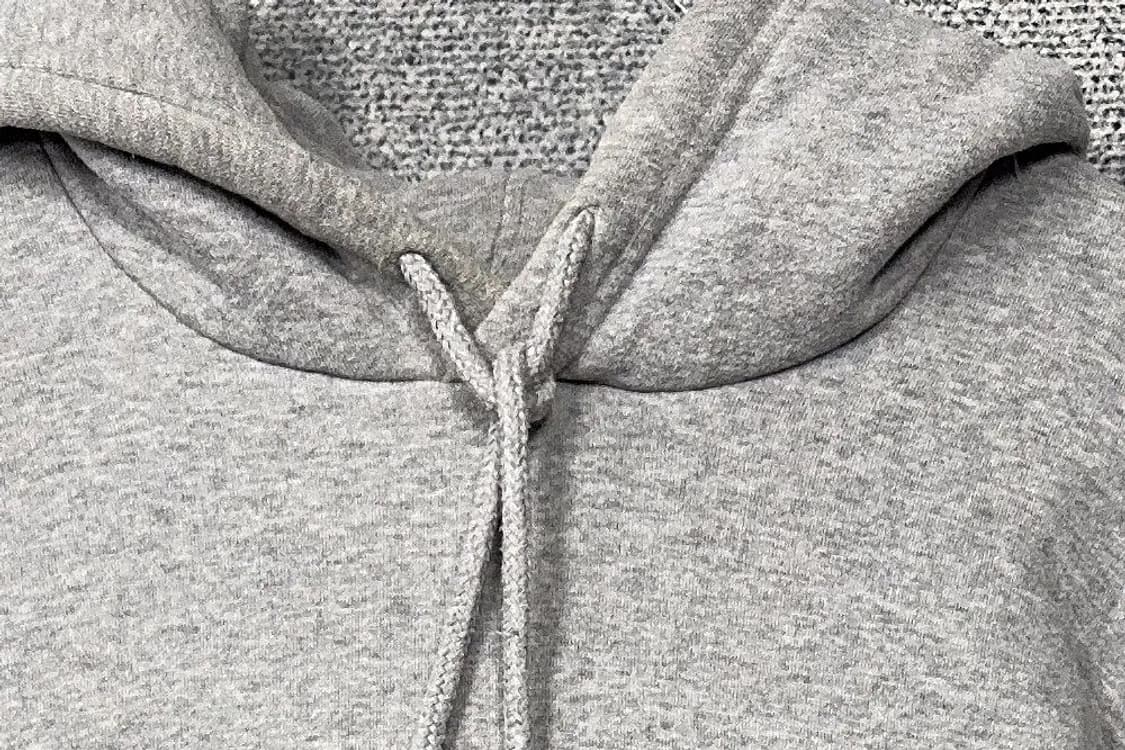 로맨틱크라운 라이트 그레이 로고 오버핏 후드티 M 상품이미지5