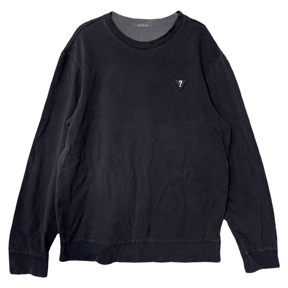 게스 블랙 로고 맨투맨 L 상품이미지1