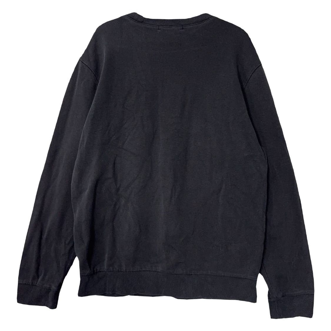 게스 블랙 로고 맨투맨 L 상품이미지2