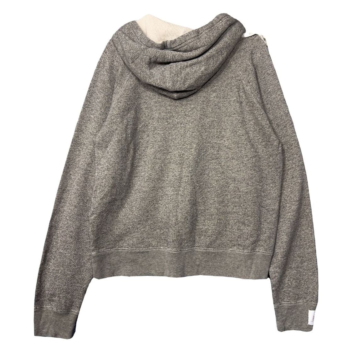 폴로 랄프로렌 그레이 배색 양털 후드티 M 상품이미지2