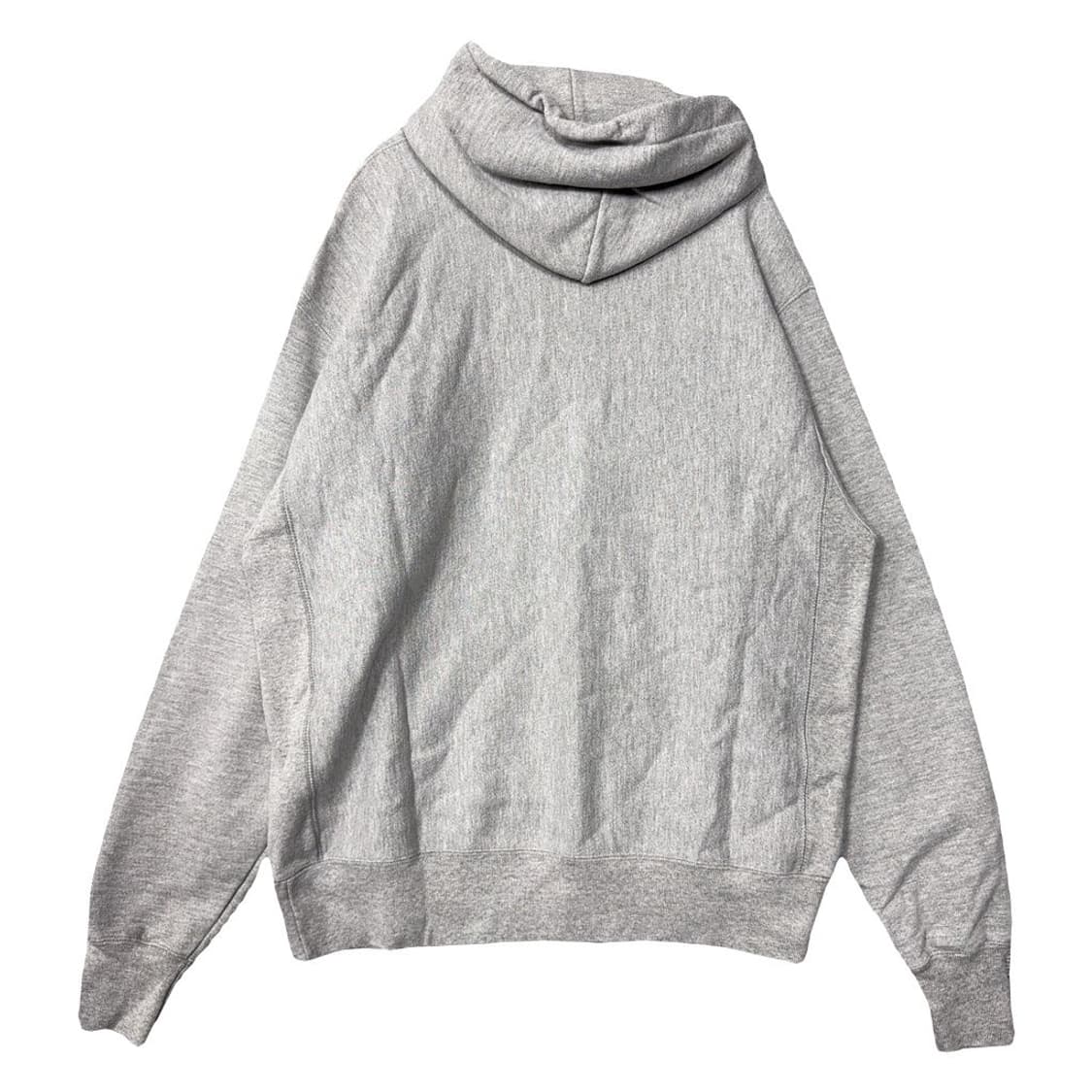 챔피온 라이트 그레이 리버스위브 하드 코튼 후드티 L 상품이미지2