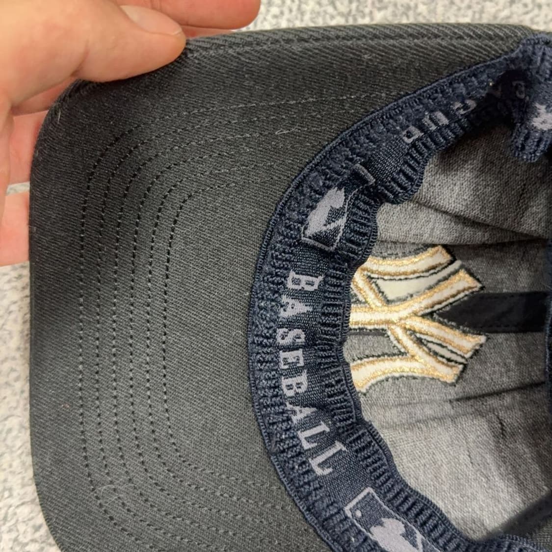 MLB 뉴욕양키즈 블랙 캡 M-XL 상품이미지5