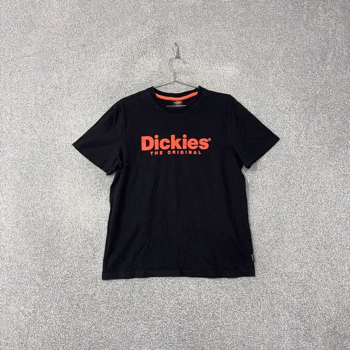 디키즈 프린팅 블랙 반팔 티 LARGE 상품이미지1