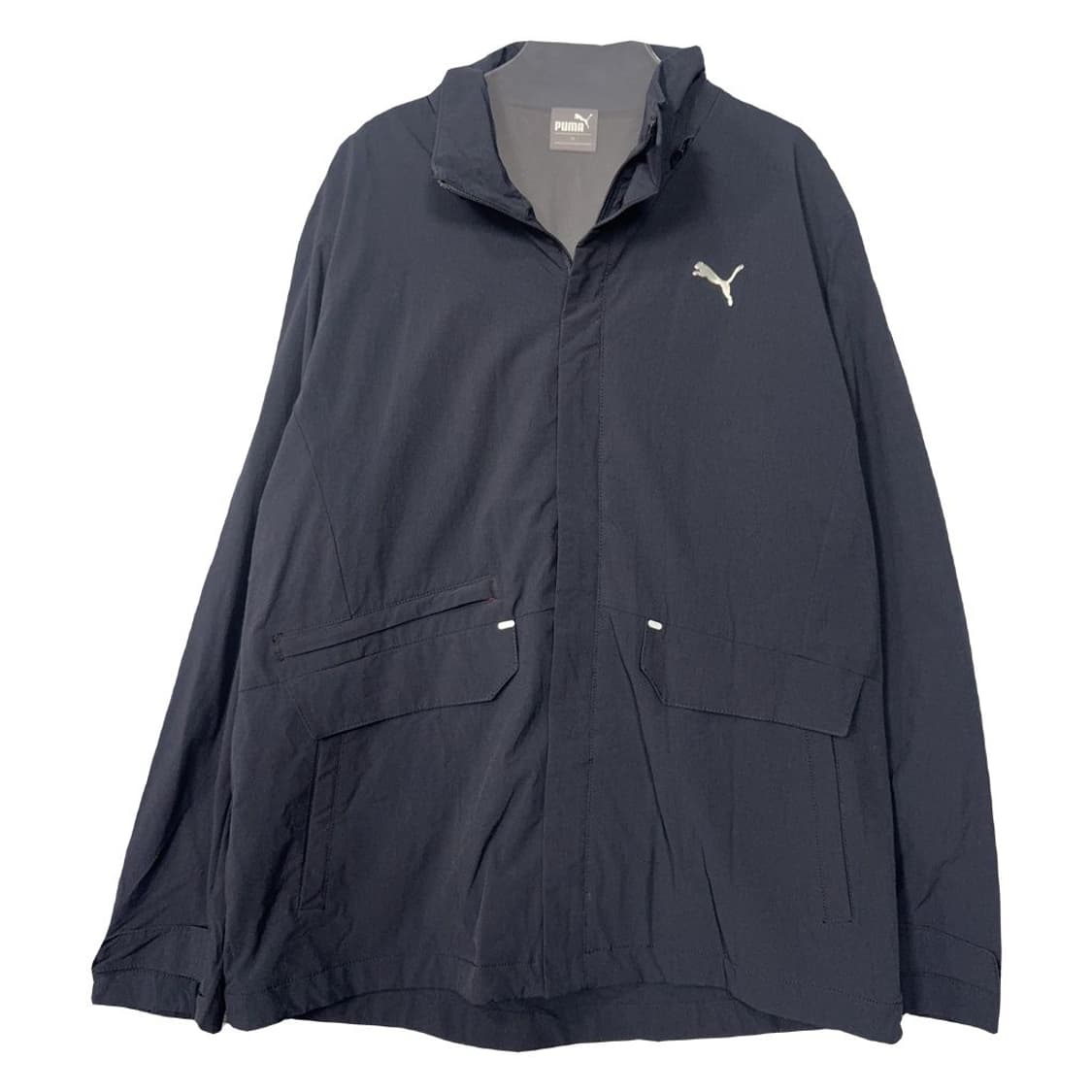 푸마 네이비 로고 기능성 집업 자켓 XL 상품이미지1