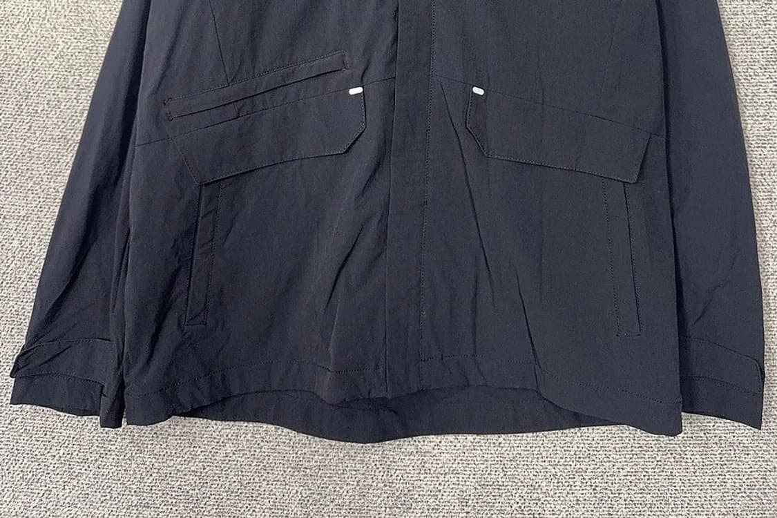 푸마 네이비 로고 기능성 집업 자켓 XL 상품이미지4