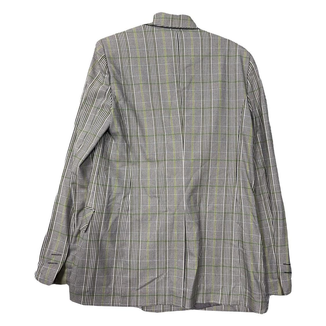 잇 미샤 체크 라이트 그레이 원버튼 블레이저 82-88-160 상품이미지2