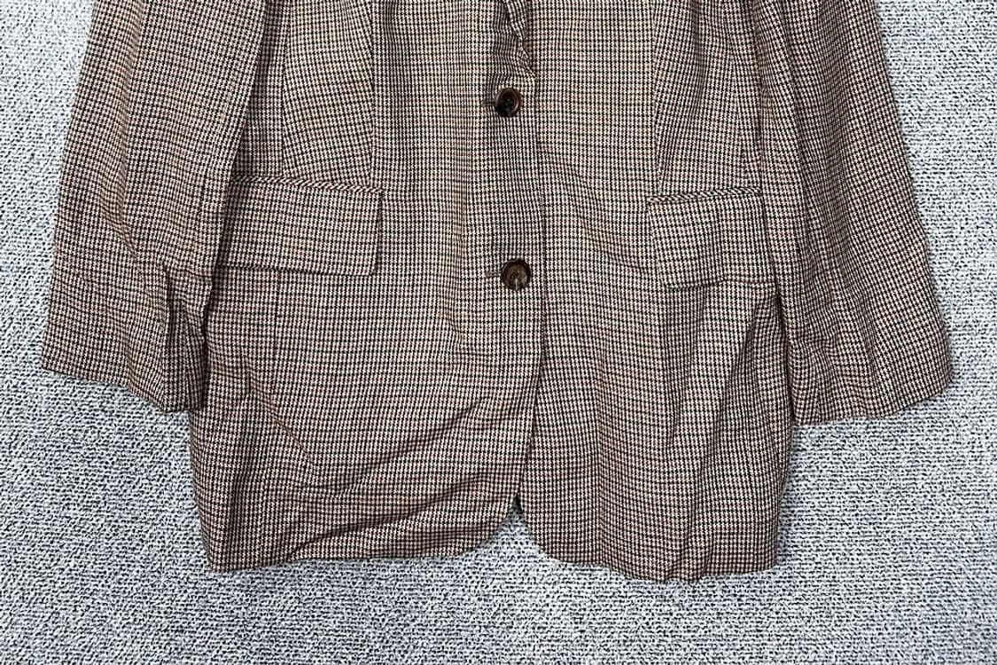 아떼 체크 베이지 블레이저 85-160 상품이미지4