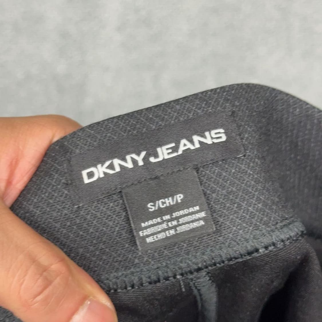 DKNY 블랙 로고 여성 기능성 슬랙스 바지 S/CH/P 상품이미지5