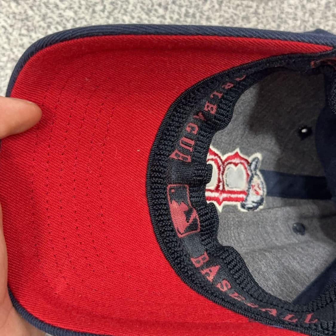 엠엘비 보스턴 자수 로고 네이비 캡 M-XL 상품이미지5