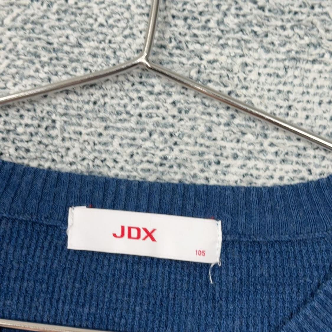 JDX 스트라이프 네이비 골프 니트 105 상품이미지3