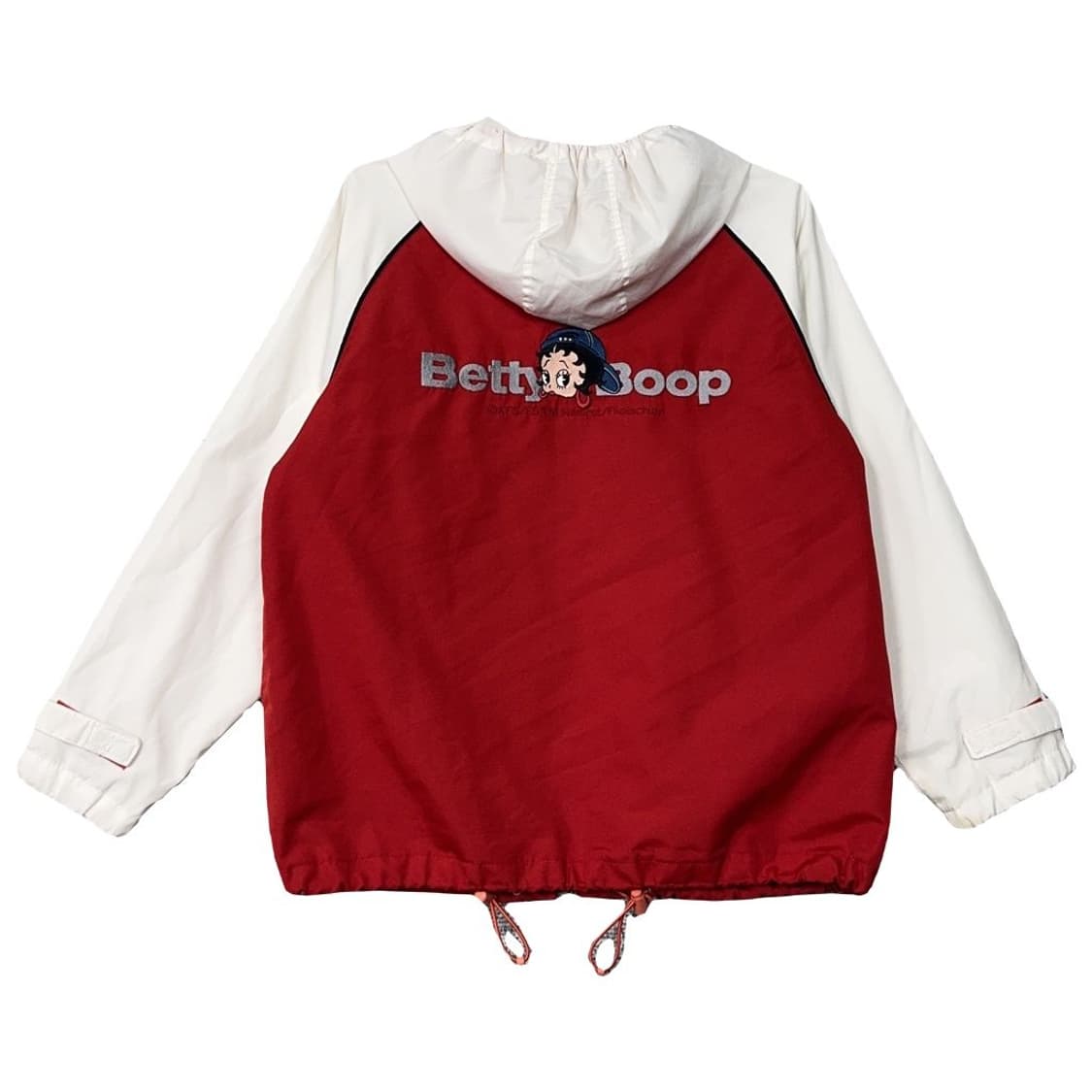 베티붑 빈티지 백로고 바람막이 자켓 XL 상품이미지2