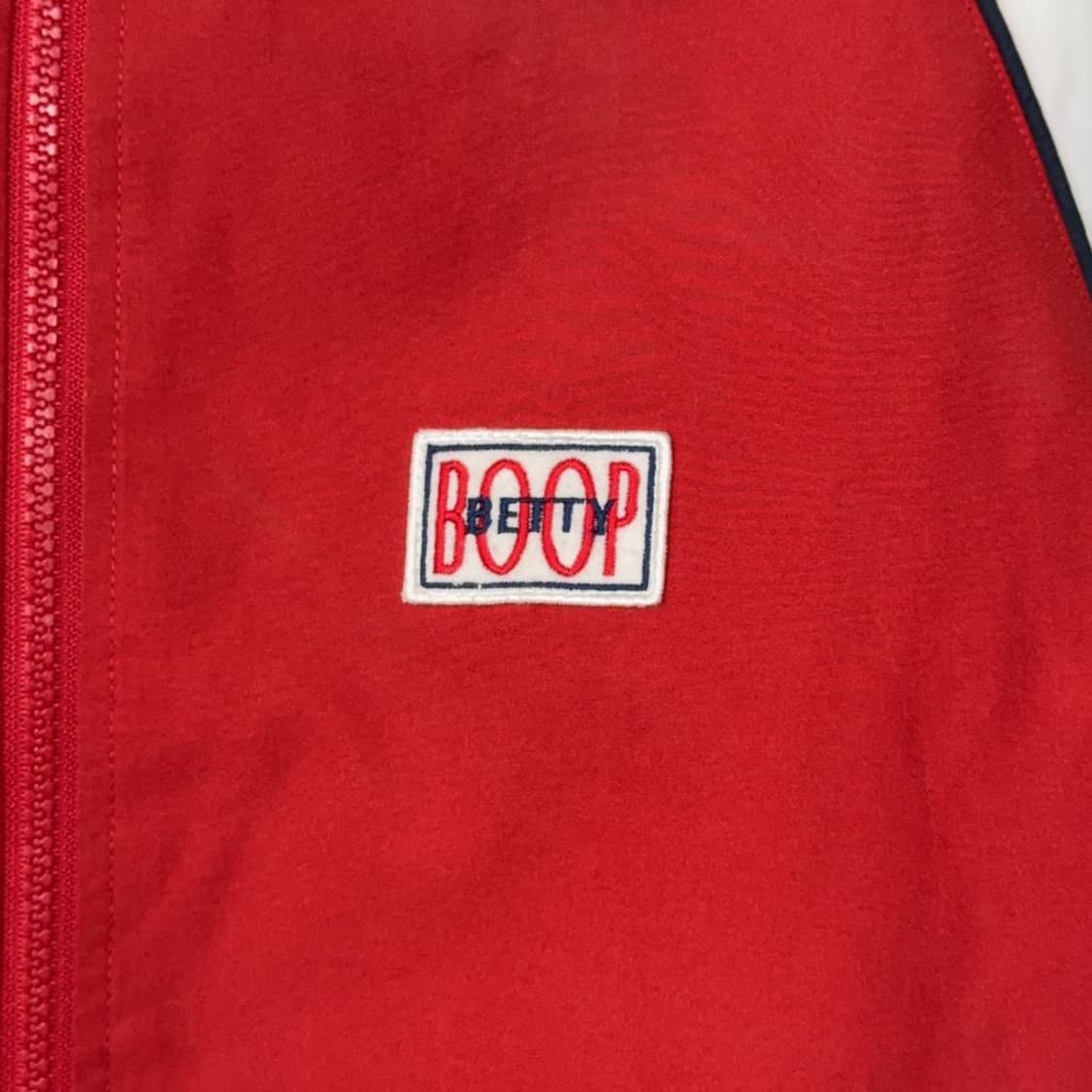 베티붑 빈티지 백로고 바람막이 자켓 XL 상품이미지3