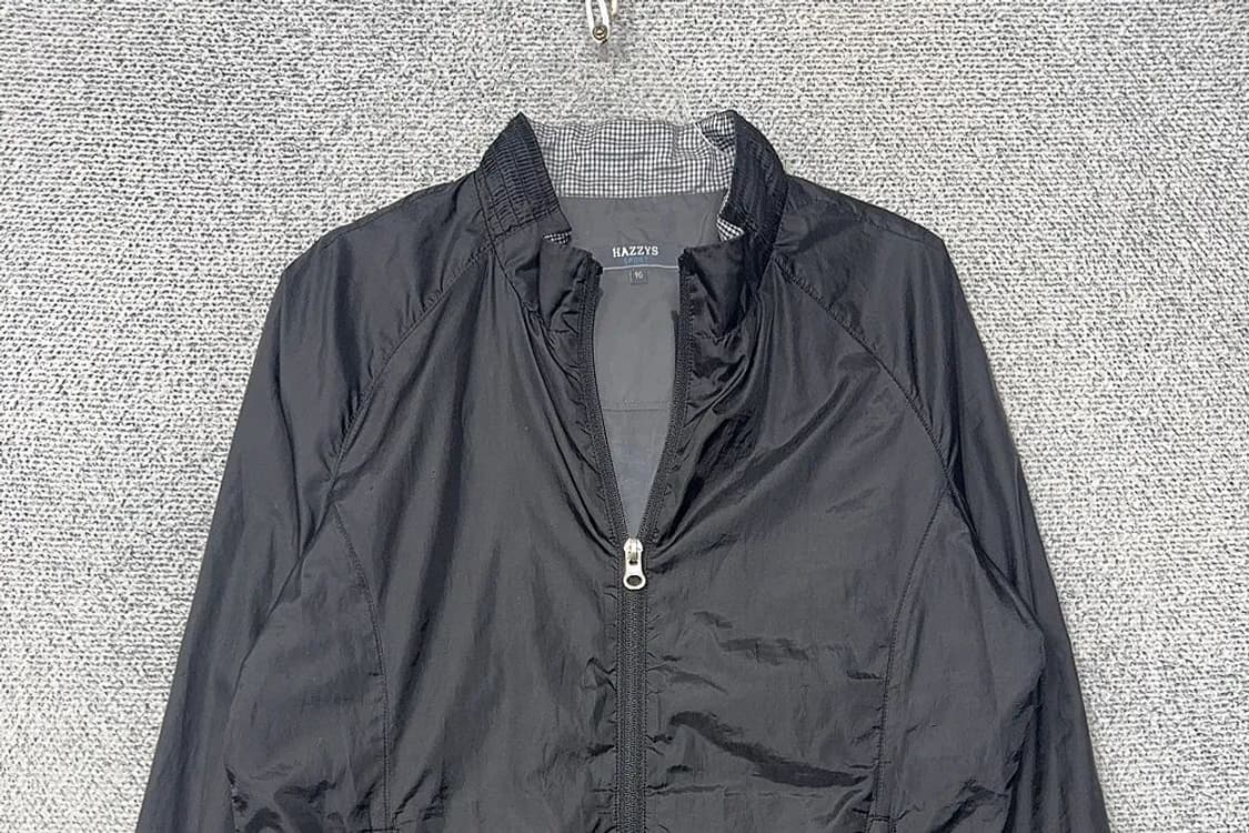 해지스 블랙 여성 기능성 바람막이 자켓 90(S) 상품이미지3