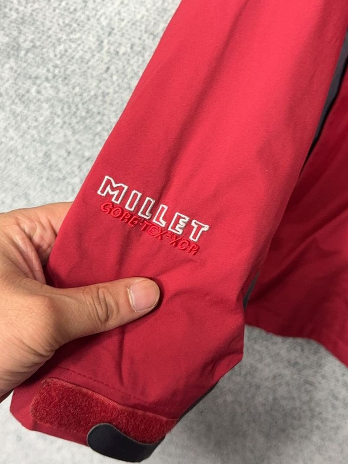 밀레 레드 고어텍스 기능성 바람막이 90 상품이미지7