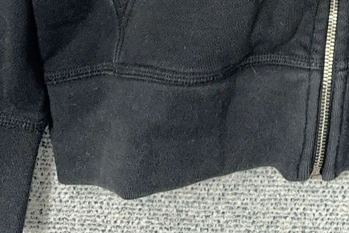 아디다스 블랙 백프린팅 오버핏 후드 집업 L 상품이미지7