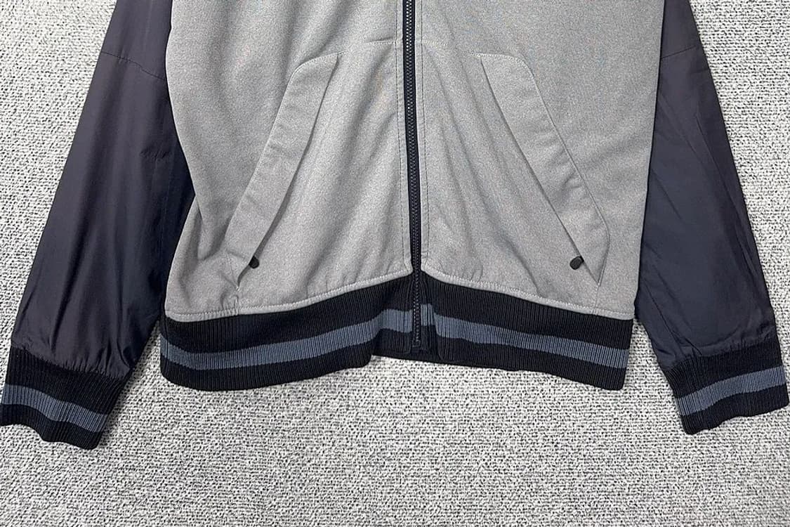 해지스 라이트 그레이 골프 기능성 집업 110 상품이미지4