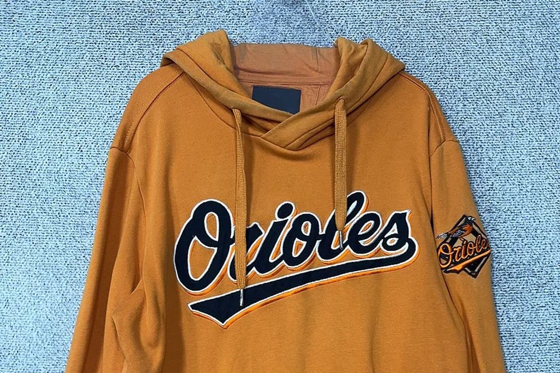 엠엘비 캐주얼 로고 카멜 후드티 100 상품이미지3