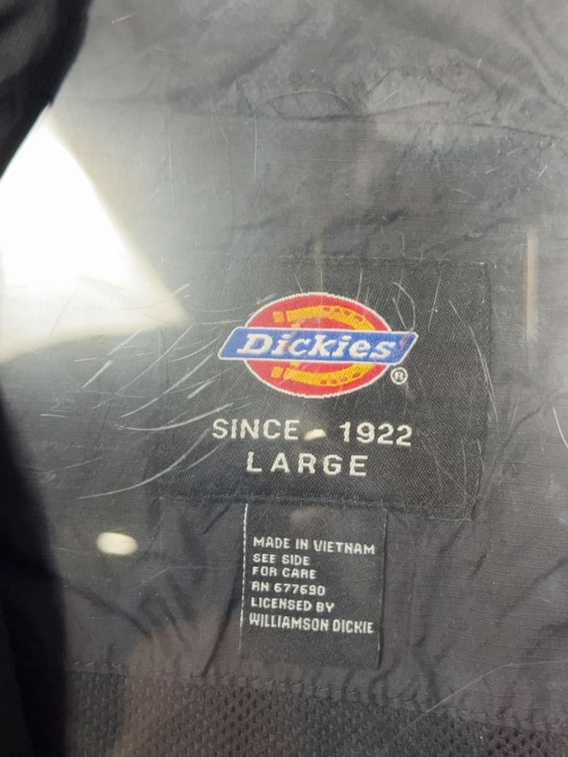 디키즈 블랙 빈티지 바람막이 윈드자켓 LARGE 상품이미지7