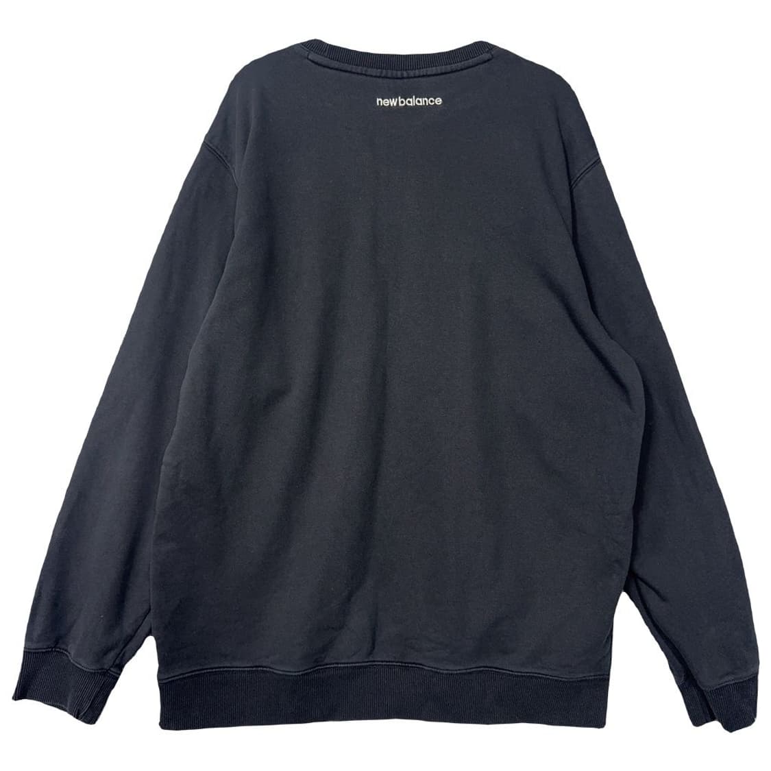 뉴발란스 블랙 로고 맨투맨 XL 상품이미지2