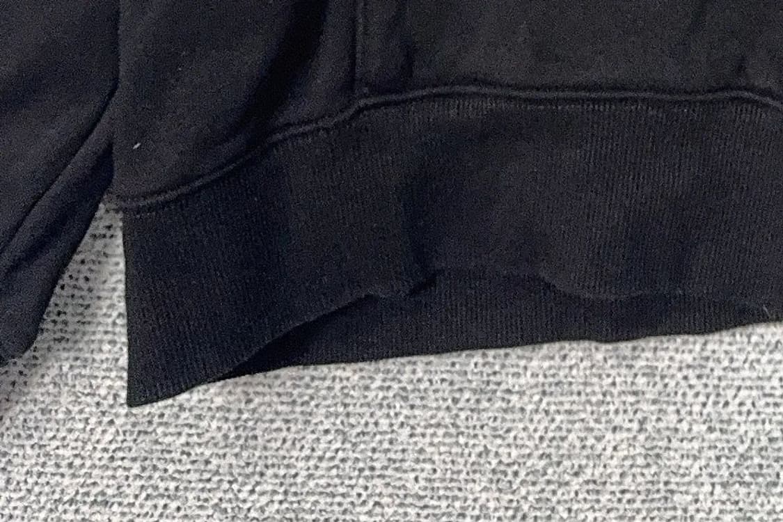 로맨틱크라운 블랙 오버핏 백프린팅 후드티 L 상품이미지7