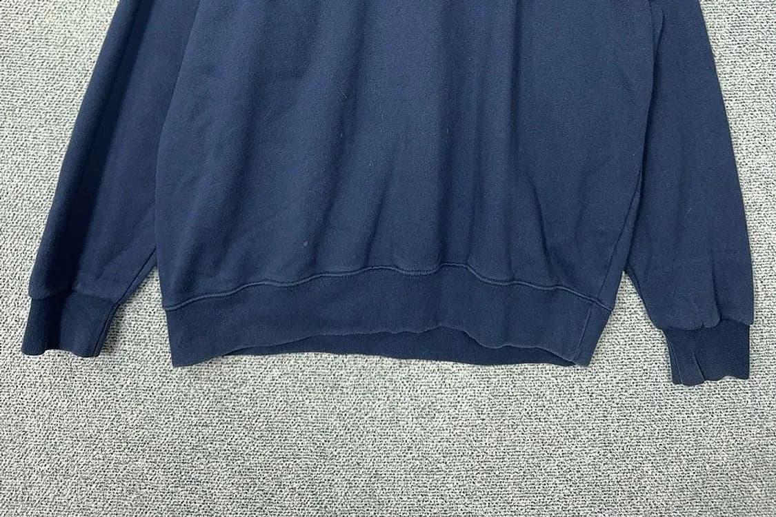 마하그리드 프린팅 네이비 맨투맨 L 상품이미지4